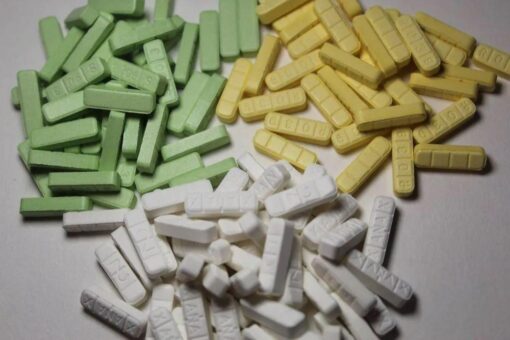2mg White Yellow Bars
